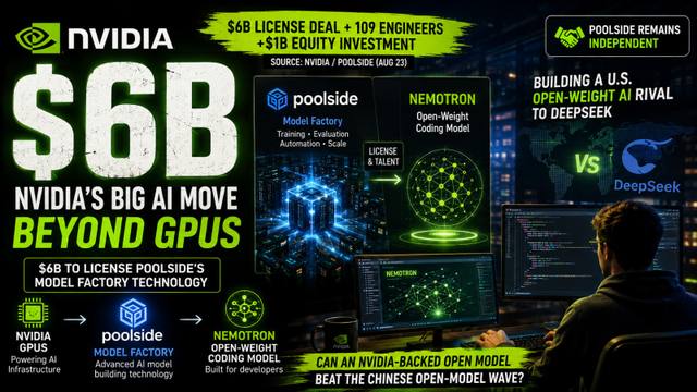 NVIDIA Cinematic: The $6B Poolside AI Bet