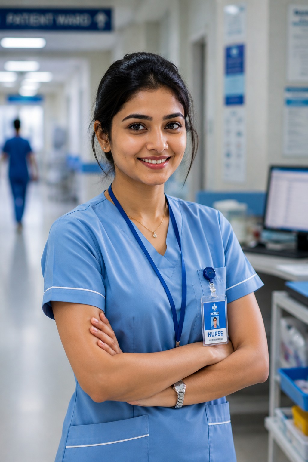 Professional Nurse Portrait | Modern Healthcare Photography
