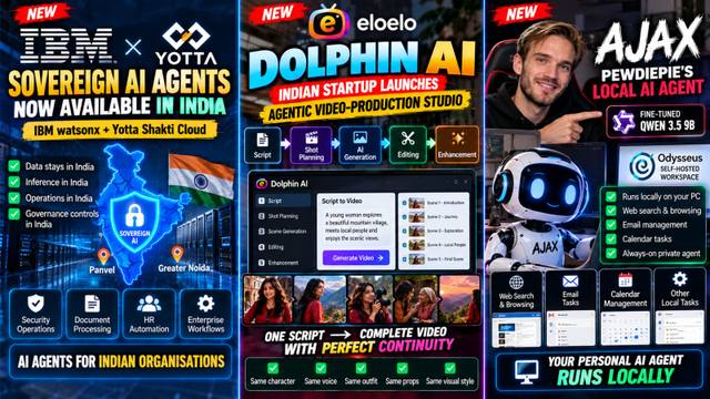 3 AI Agent Updates: IBM, Dolphin AI and Ajax|AI News