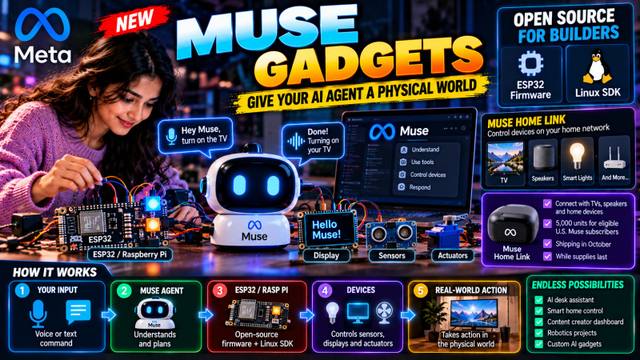 Meta Muse Gadgets Brings AI Agents to DIY Hardware