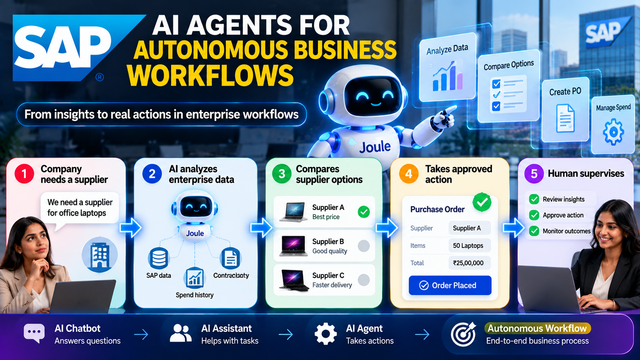 SAP Joule Pushes AI Toward Autonomous Business Workflows