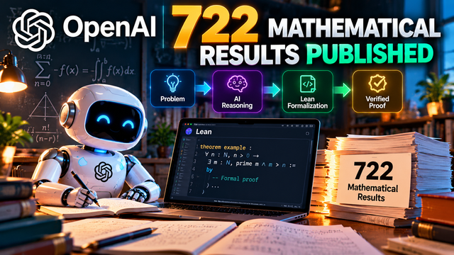 OpenAI Publishes 722 AI-Generated Math Results