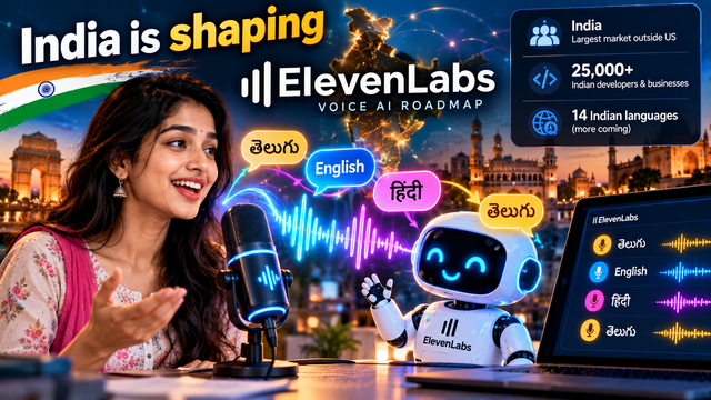 ElevenLabs Says India Is Shaping Its Voice AI Roadmap