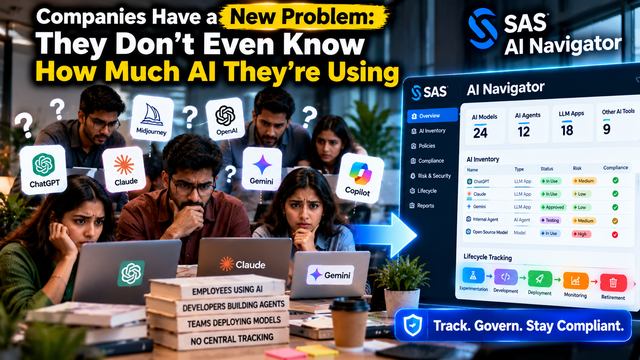 SAS AI Navigator Tackles Enterprise AI Sprawl