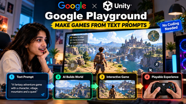 Google Playground Lets You Create Games From Text