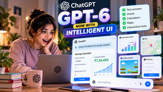 GPT-6 Brings Interactive UI to ChatGPT
