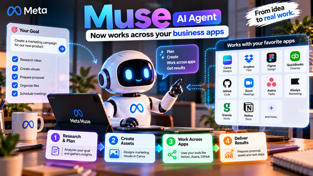 Meta Muse Expands Into a Business AI Agent