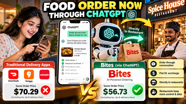 Bites Uses ChatGPT to Rethink Food Delivery