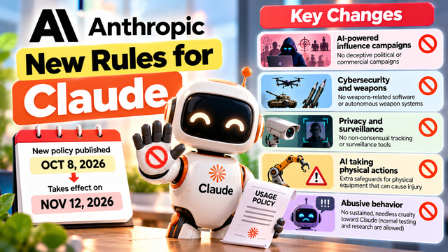 Anthropic Updates Claude AI Usage Policy for 2026