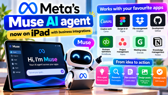 Meta Muse AI Agent Adds iPad Support and Integrations