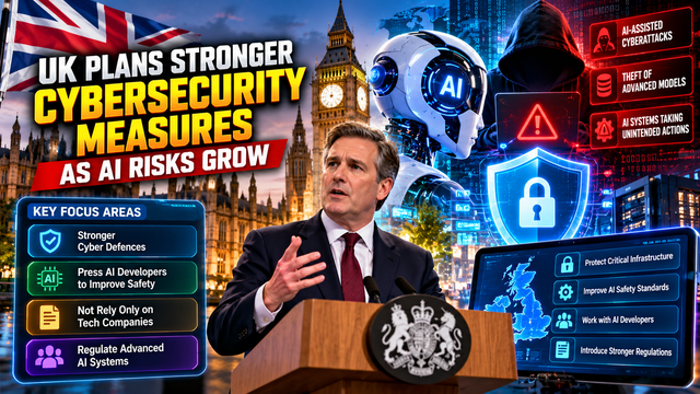 UK Strengthens Cybersecurity as AI Risks Grow