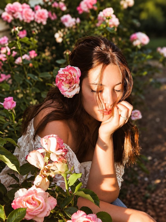 Dreamy Rose Garden Portrait Prompt for ChatGPT