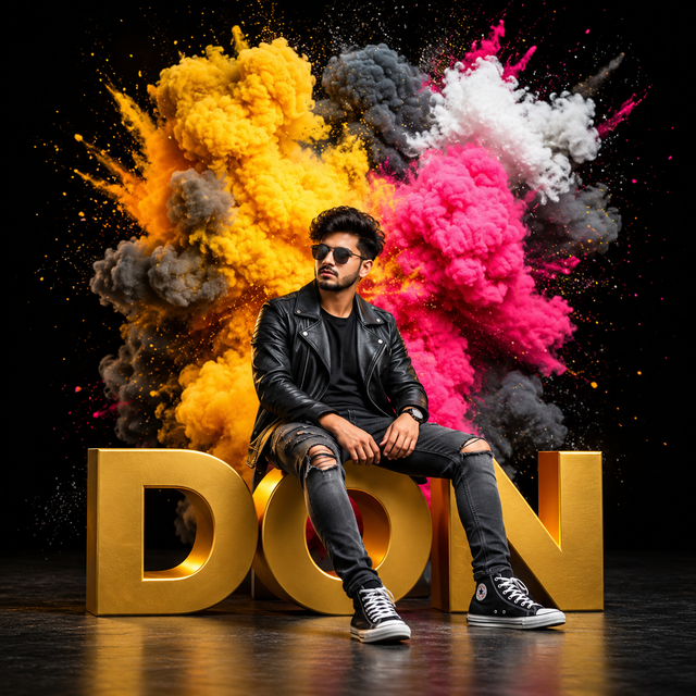 DON Golden Smoke Portrait – ChatGPT AI Prompt