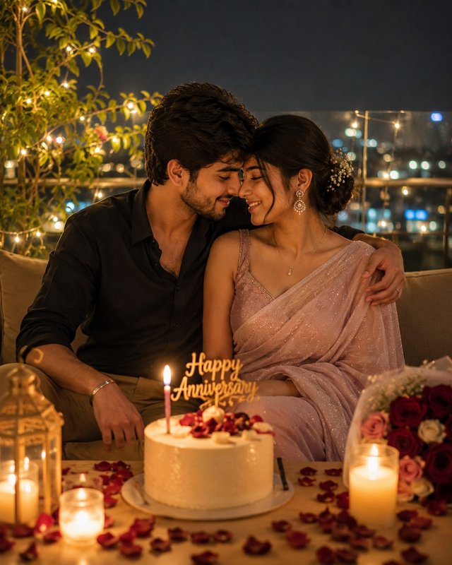 Valentine's Day AI photo example