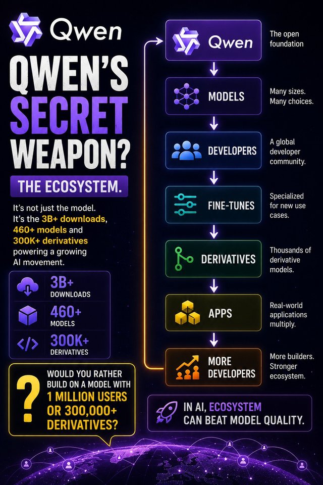 Qwen: The Open-Model Ecosystem Advantage